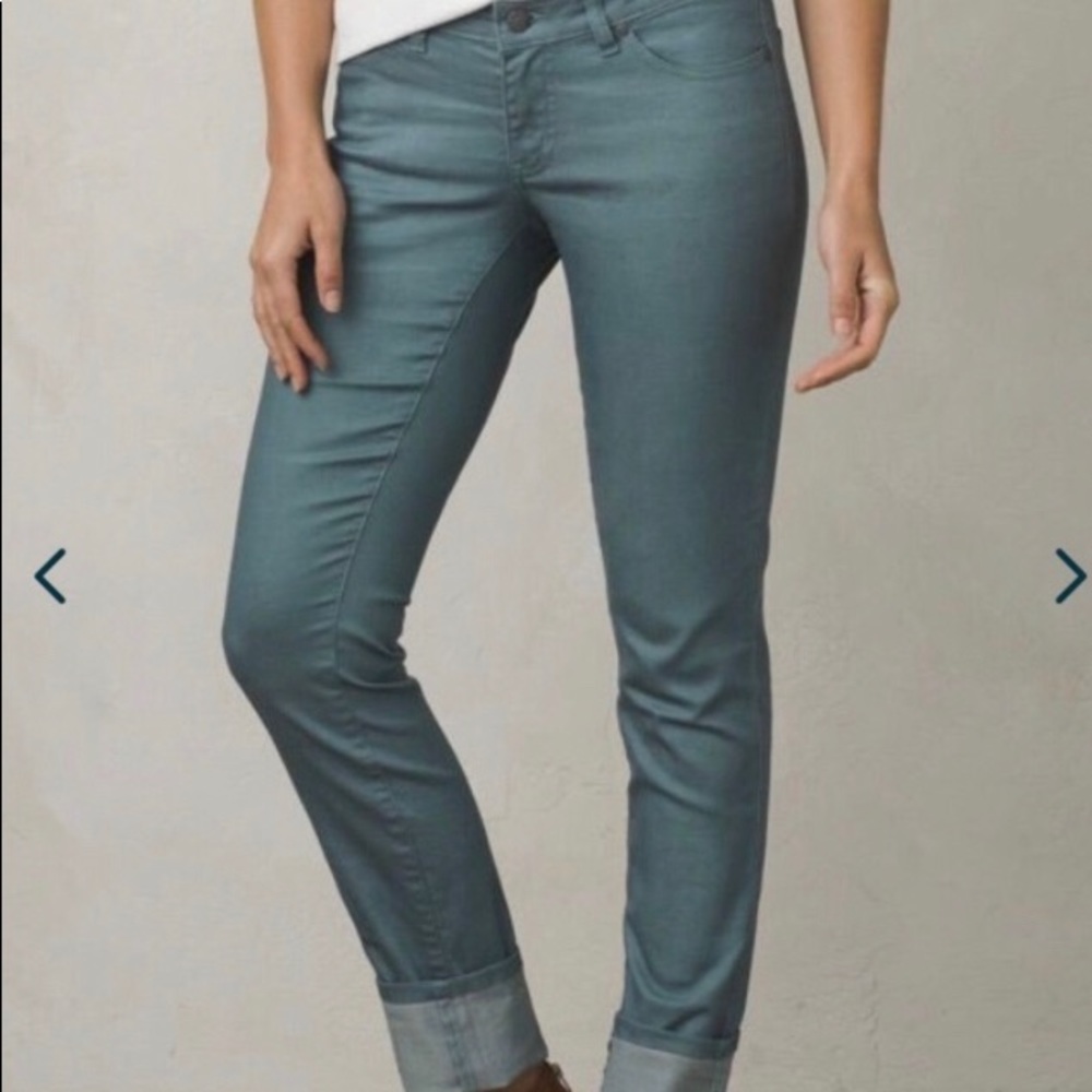 Prana Kara Jean, Starling Green (teal), Size 16